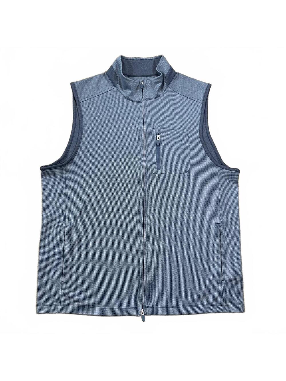 Brooks Brothers Mens Performance Series Vest Blue Size Large